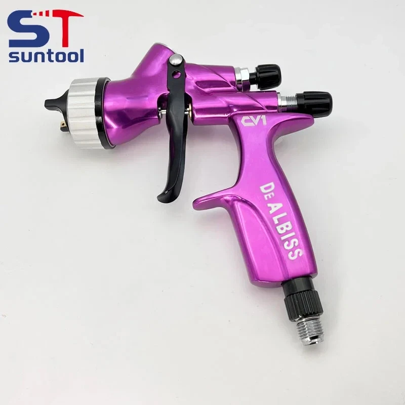 Suntool CV1 Spray Gun 1.3mm Stainless Steel Nozzle Paint  /Water-Based Paint /Air Spray Gun/Air Tools/Automotive Varnish Spray