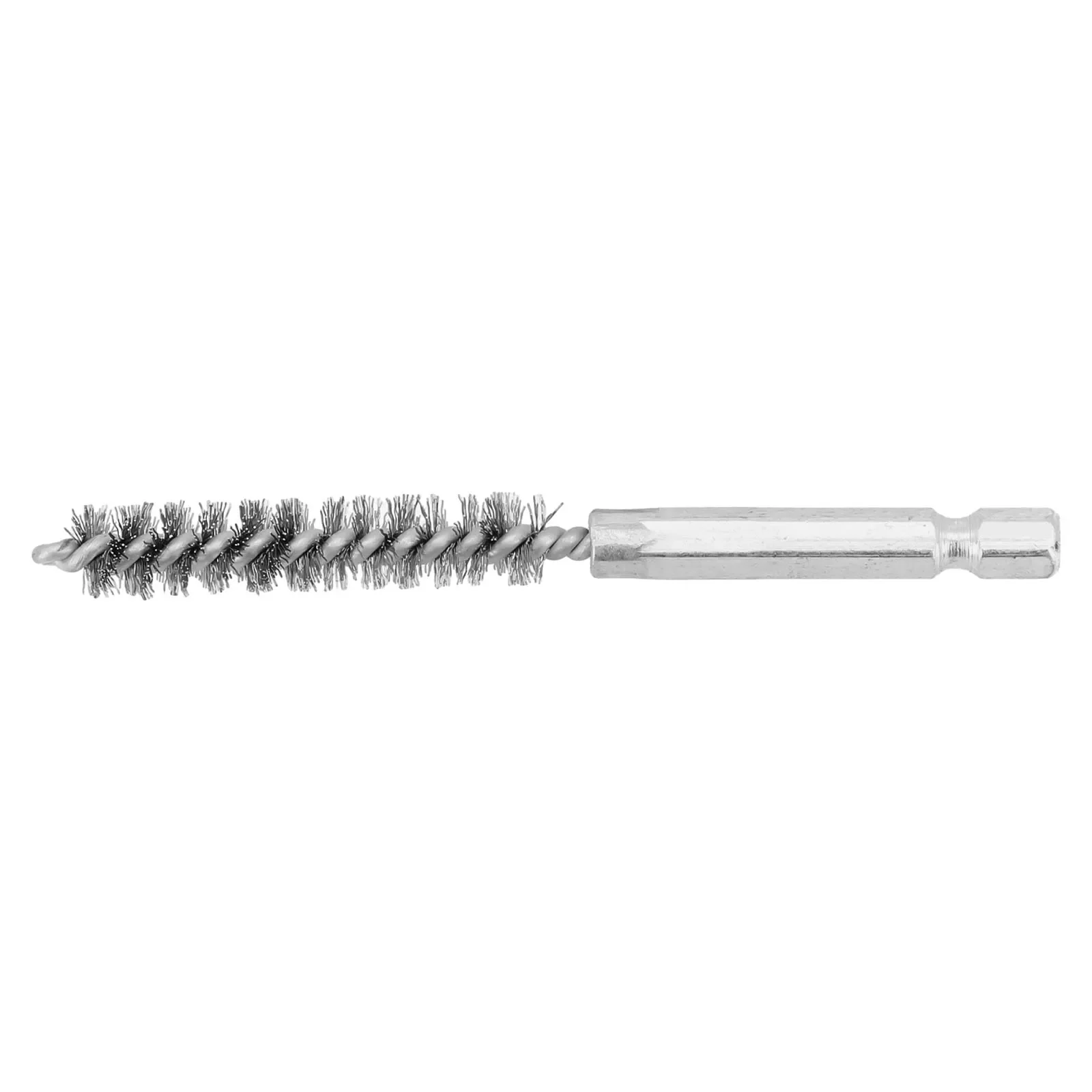 1x Wire Brush Drill Bore Cleaning Brush 1/4 " Hexagonal Handle Stainless Steel Brush For Anti-rust Cleaning Of Pipe Ports 9-25mm