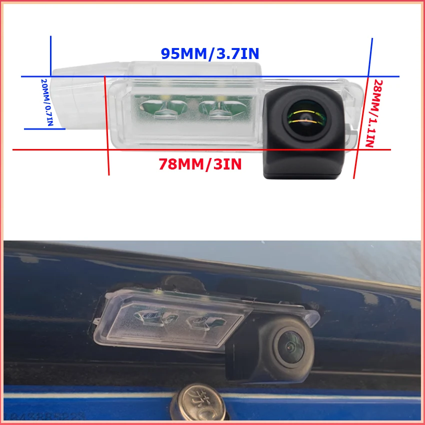 Car Rear View Reverse Backup Camera For Porsche Carrera Turbo GT2 1998~2011 For Porsche Boxster Cayman / GTS / 987 981 HD CCD