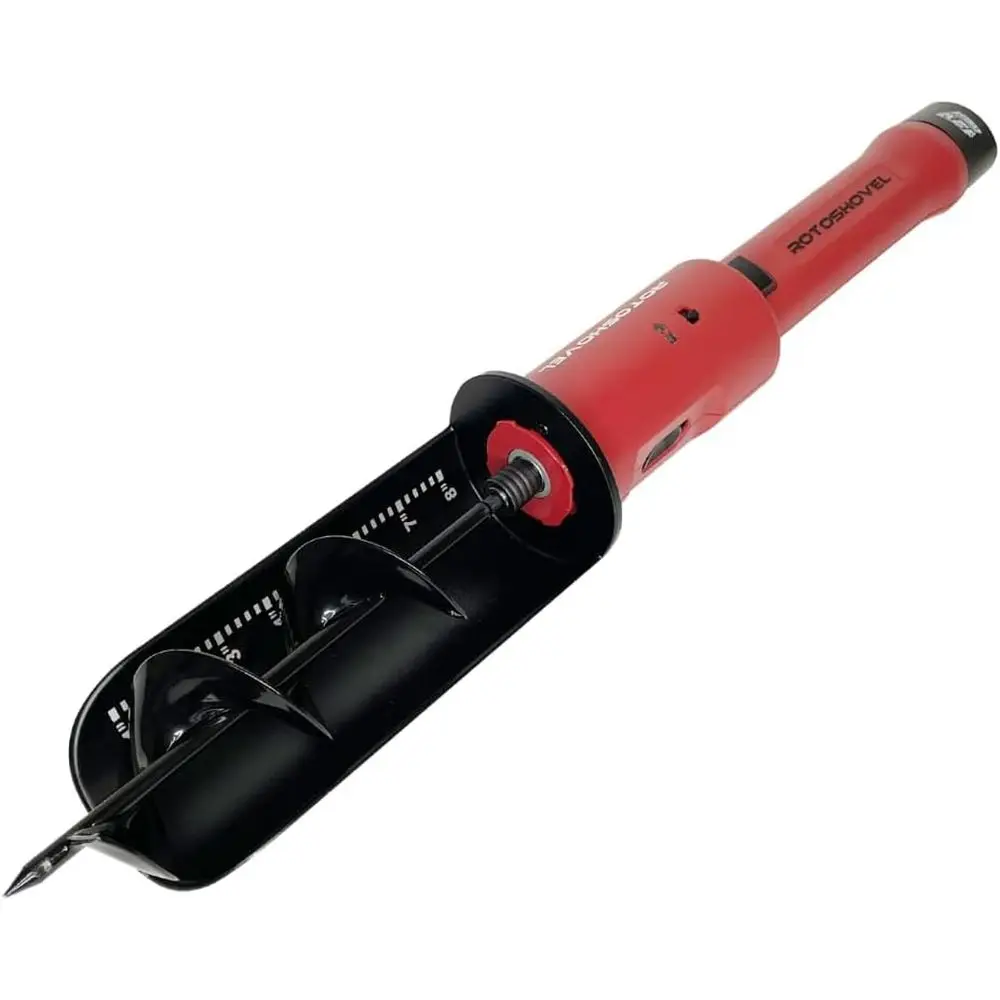 Handheld Shovel with Auger & Safety Shut-Off, Gardening, Lawn & Planting - 12V Battery Included