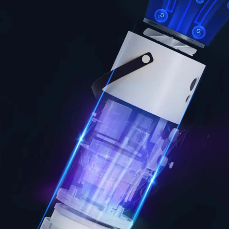 Воздухоочиститель, маленький настольный офисный портативный домашний очиститель воздуха для спальни, удаляет б/у дым, формальдегид и отрицательные ионы