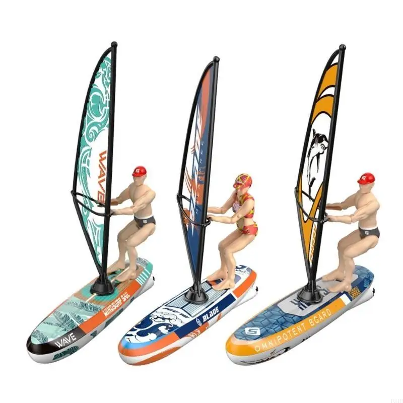 Remoto Control Foto Fun Toy Boat Boat Model per bambini 5-12 Bambini a ruote Remote Control Vela P31B