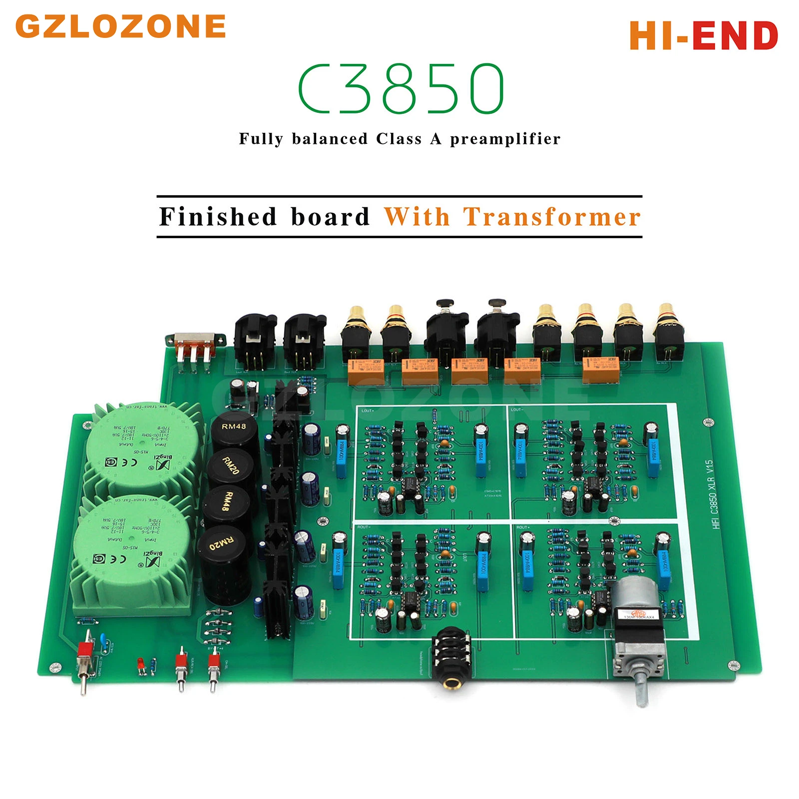 

HI-END C3850 Fully balanced Class A preamplifier Reference Accuphase C-3850 Circuit DIY Kit/Finished board