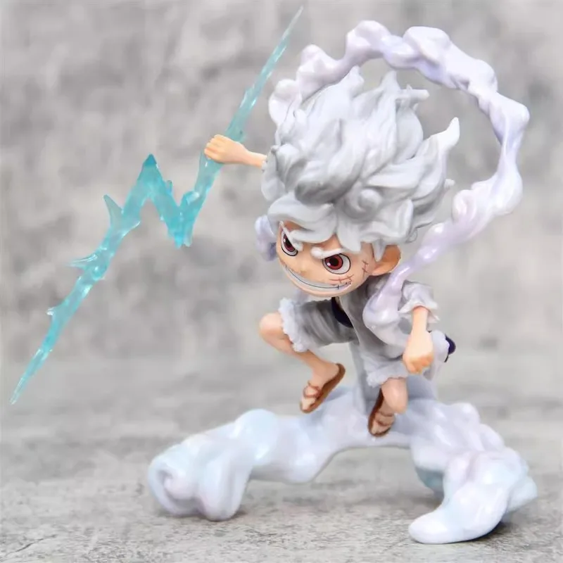 Figurka Anime Model Q Wersja Sd Bóg Słońca Piąta Przeróbka Nika Luffy Owoc Diabła Przebudzenie Kolekcjonerskie Zabawki Prezent