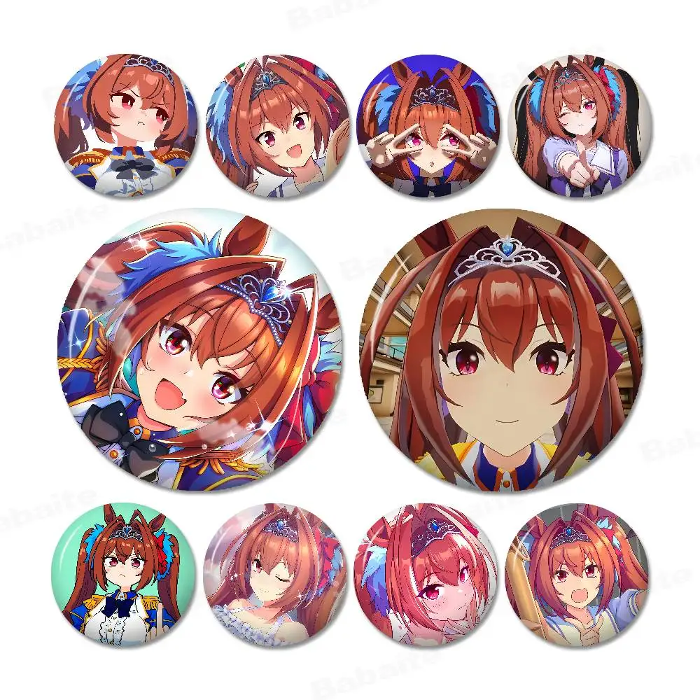 Daiwa Scarlet Creative Tinplate Soft Button Pins Animal Icon Brooch Lapel Backpack Badge Accessories Pin