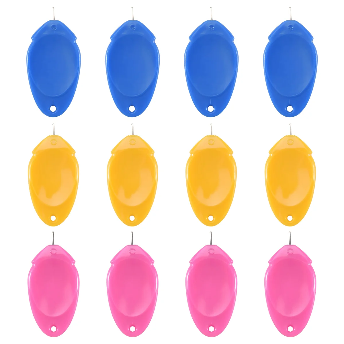 【Limited Offer】12Pcs Threader, Threader for Hand Sewing/Sewing Machine/Embroidery, Small Eye Needle Threader Hook Sewing Accesso