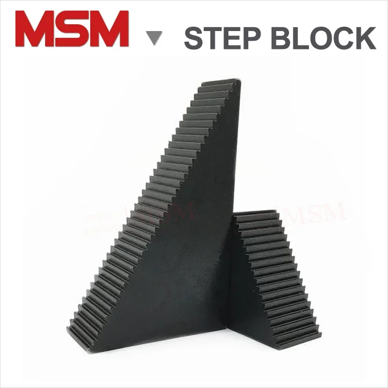 2PCS/Lot 10.9 Level Step Block Pyramid Triangle Block Mould Pressing Plate for Milling Machine Lathe Tools Drilling Machine etc