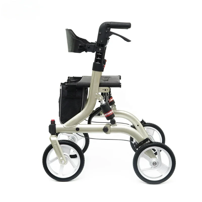 Best Seller All Terrain Rolling Walkers Best for Outdoor Adjustable Health Equipment Helps the elderly walk