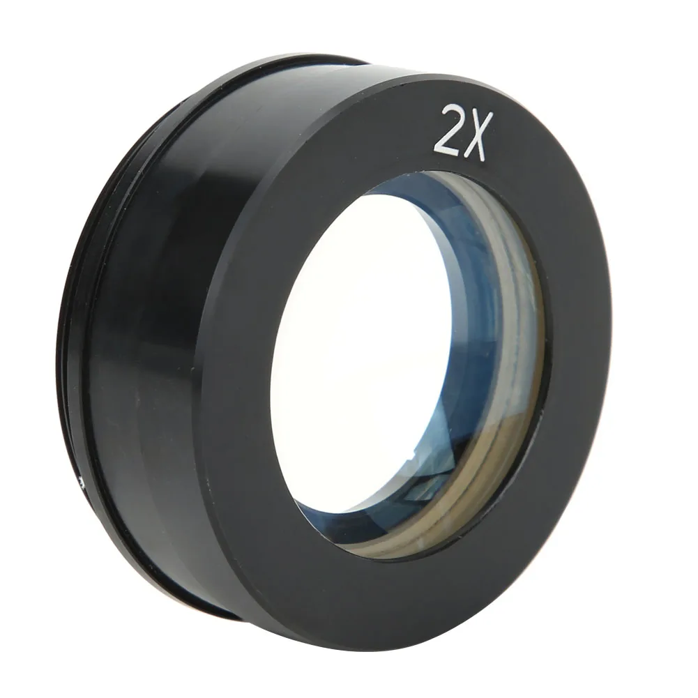 2.0X Industrial Microscope Camera Zoom C-Mount Lens Industrial Microscope Parts Fittings C-Mount Lens Industrial Camera Lens