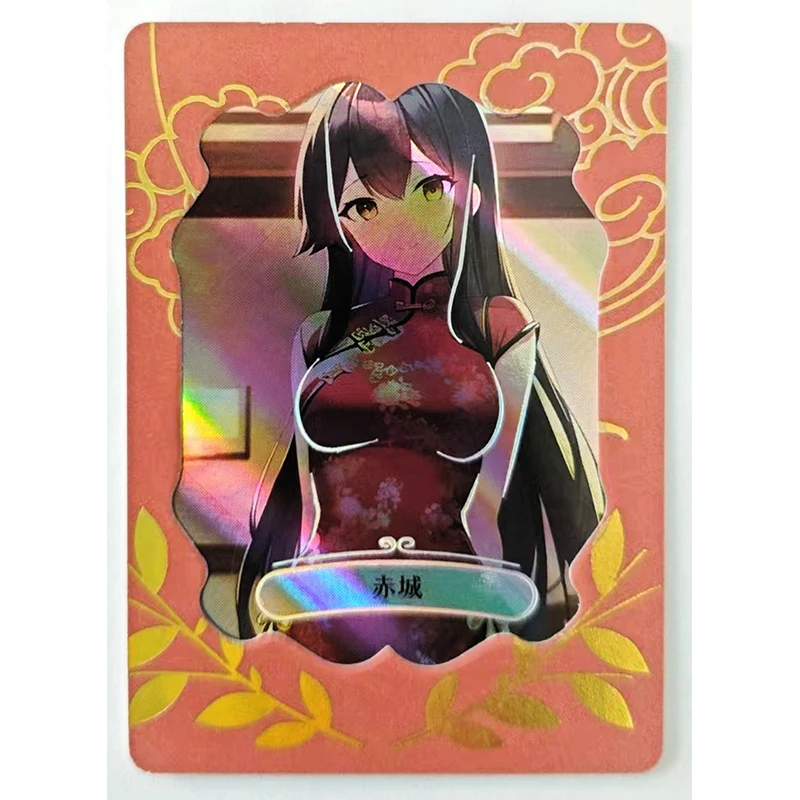 Anime Goddess Story Megumin Keqing Akagi Ijn Haruna Arashi Chisato Collectible Cards Christmas Birthday Gift Game Children's Toy