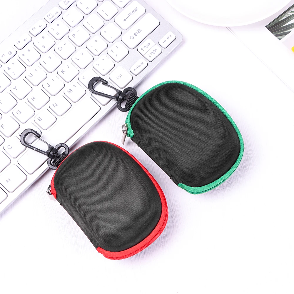 1pc Multi-Function Portable Folding Sunglasses Storage Box Lanyard With Zipper Compression Glasses Case Eyewear Protection Box