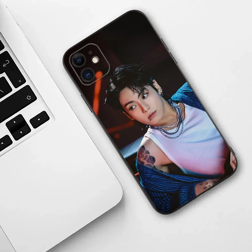 J-JungkookS Never Let Go  Phone Case For iPhone 15,14,13,12,11,Plus,Pro Max,XS,X,XR,SE,Mini,8,7 Soft Silicone Cover