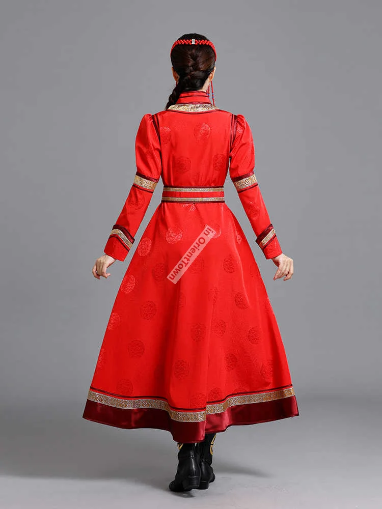 Mongolian Ethnic Clothing Women's Dance Performance Costumes Mongolia Grassland Trend Travel Photography Long Dress Hem Red Robe - AliExpress 200000532 Mongolian Ethnic Clothing Women's Dance Performance Costumes Mongolia Grassland Trend Travel Photography Long Dress Hem Red Robe - AliExpress 200000532