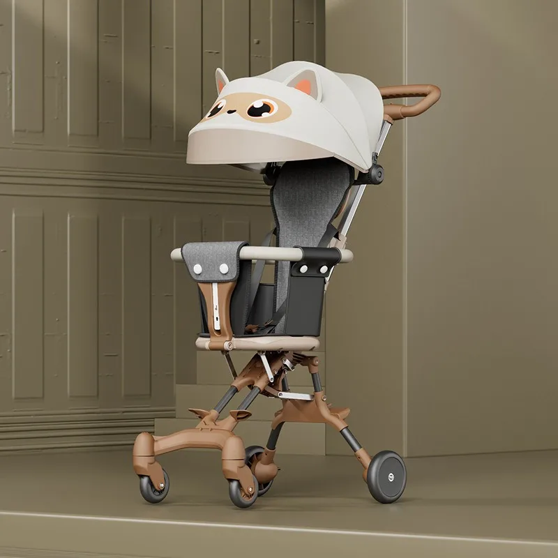 

Незаменимый помощник в воспитании детей: легкая складная реверсивная коляска для комфортных прогулок – сборка не требуется.