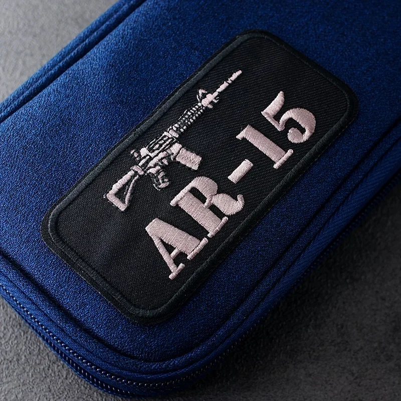 AR-15 Size:10x4.8cm Embroidery Patches for T-shirt Iron on Stripes Appliques Clothes Stickers Sew on Badges