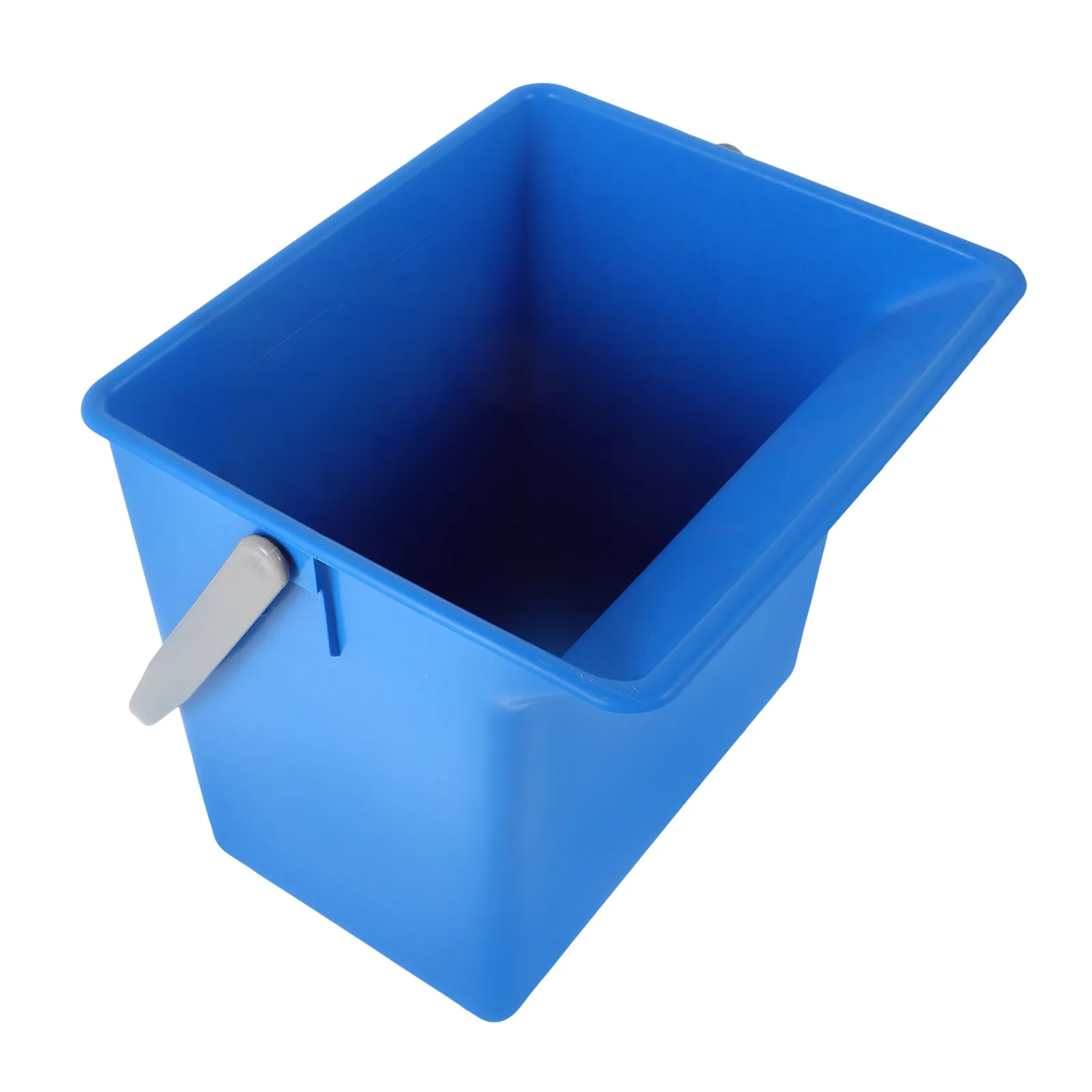 

Rectangular Plastic Cleaning Bucket 20L Large Capacity Handle Measurement Markings Spout For Mopping Window Washing Home