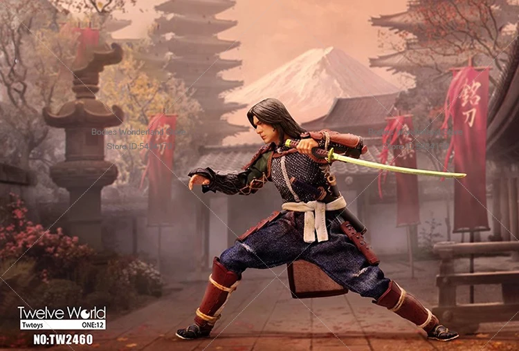 在庫あり TWTOYS TW2460 1/12 スケール男性兵士ゴーストサムライ戦士 6 インチフルセットアクションフィギュア人形コレクション