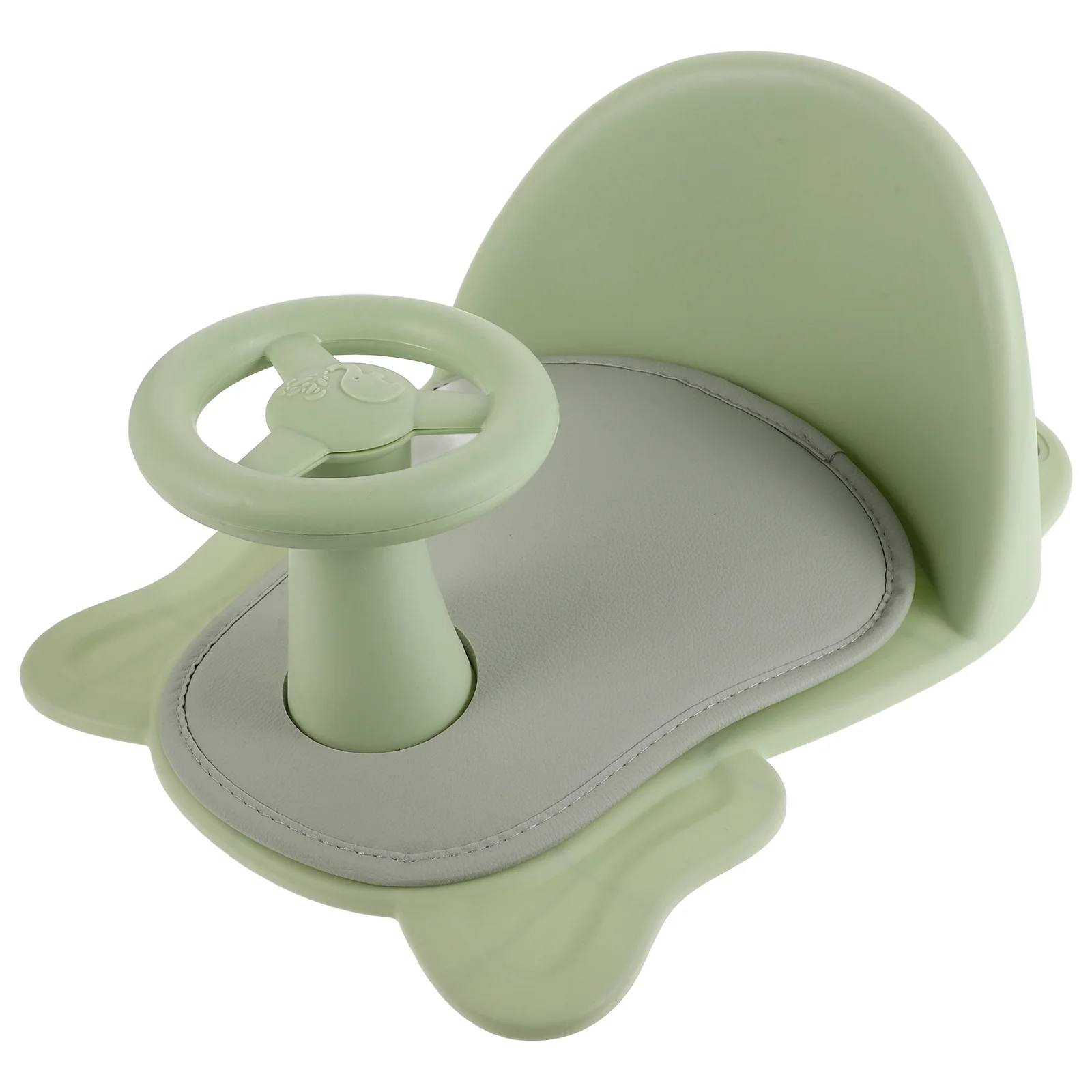 مقعد استحمام للأطفال متعدد الوظائف بتصميم غير قابل للانزلاق كرسي حوض استحمام مريح لحديثي الولادة والأطفال الصغار كوب شفط ثابت سهل التخزين #5