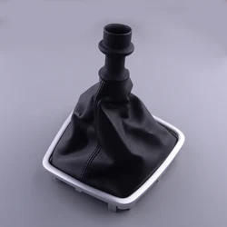 Gear Shift Stick Knob Gaiter Boot Cover Fit For Renault Laguna MK3 2007 2008 2009 2010 2011 2012 2013 2014