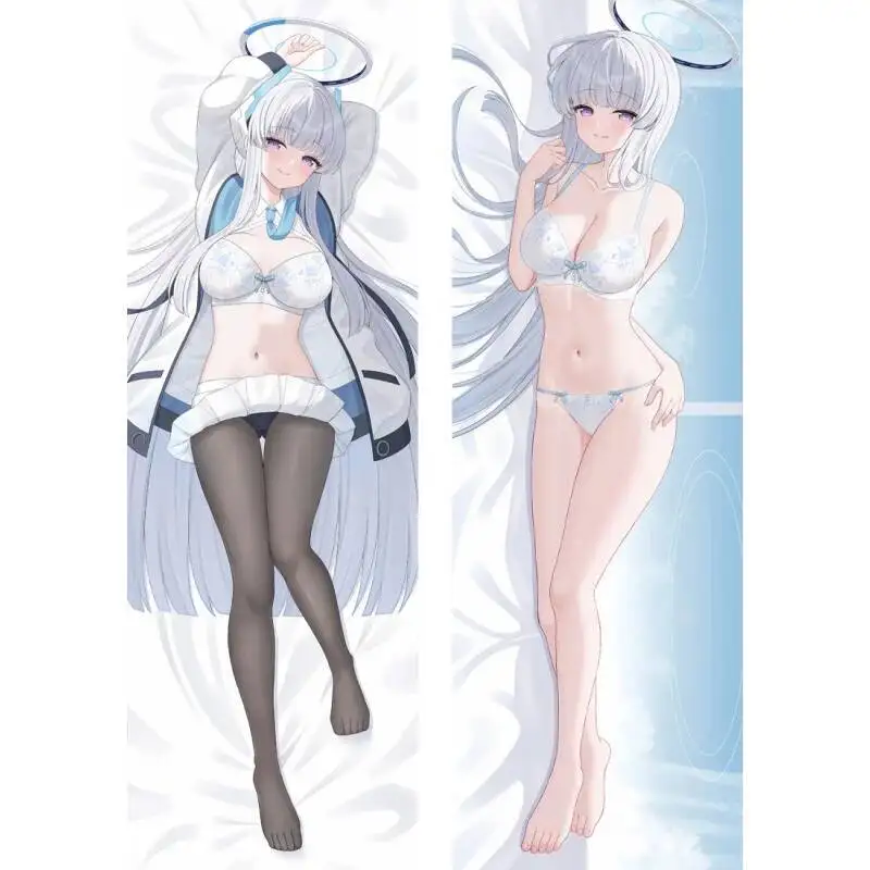 

Синий архив Ushio Noa, наволочка для косплея, длинная наволочка для тела Dakimakura, костюм отаку, наволочка