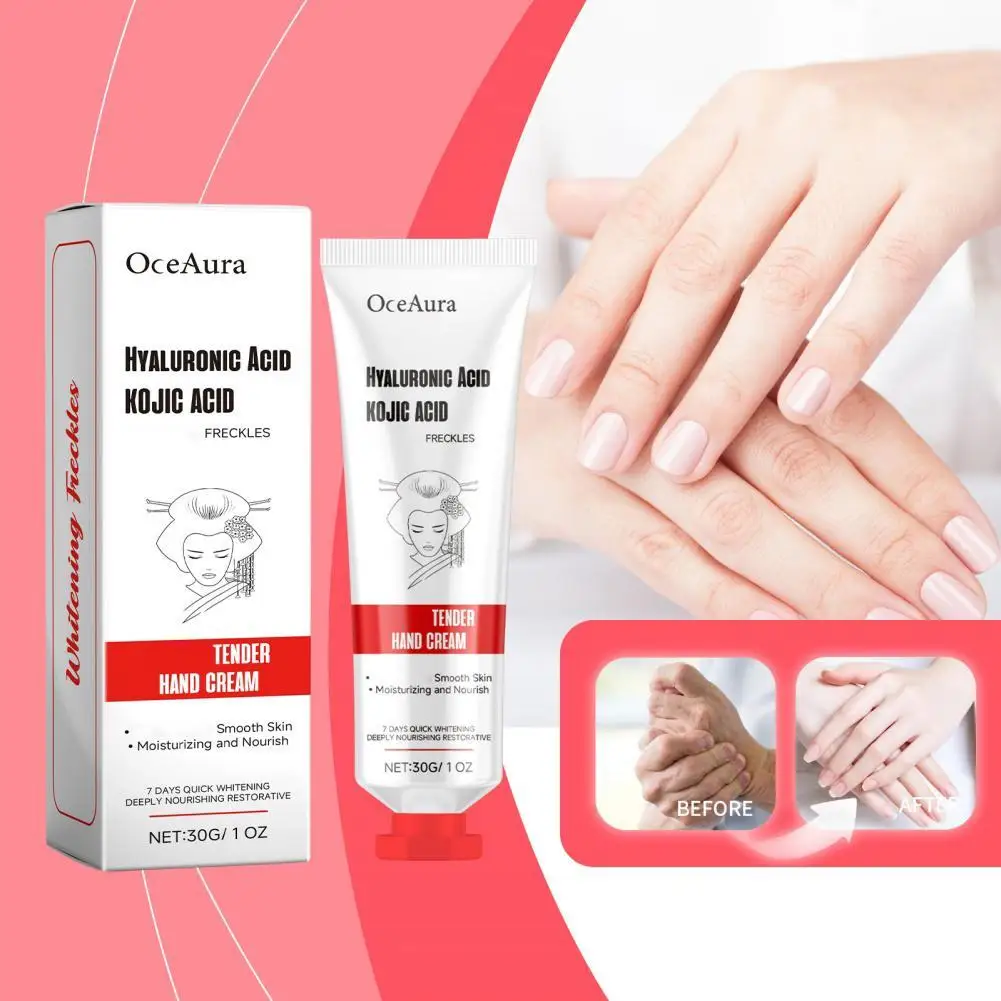 

Anti Wrinkle Moisturizing Hand Cream crack Care Softening Nourishing Whitening Red Pomegranate Essence Tender Smooth Skin