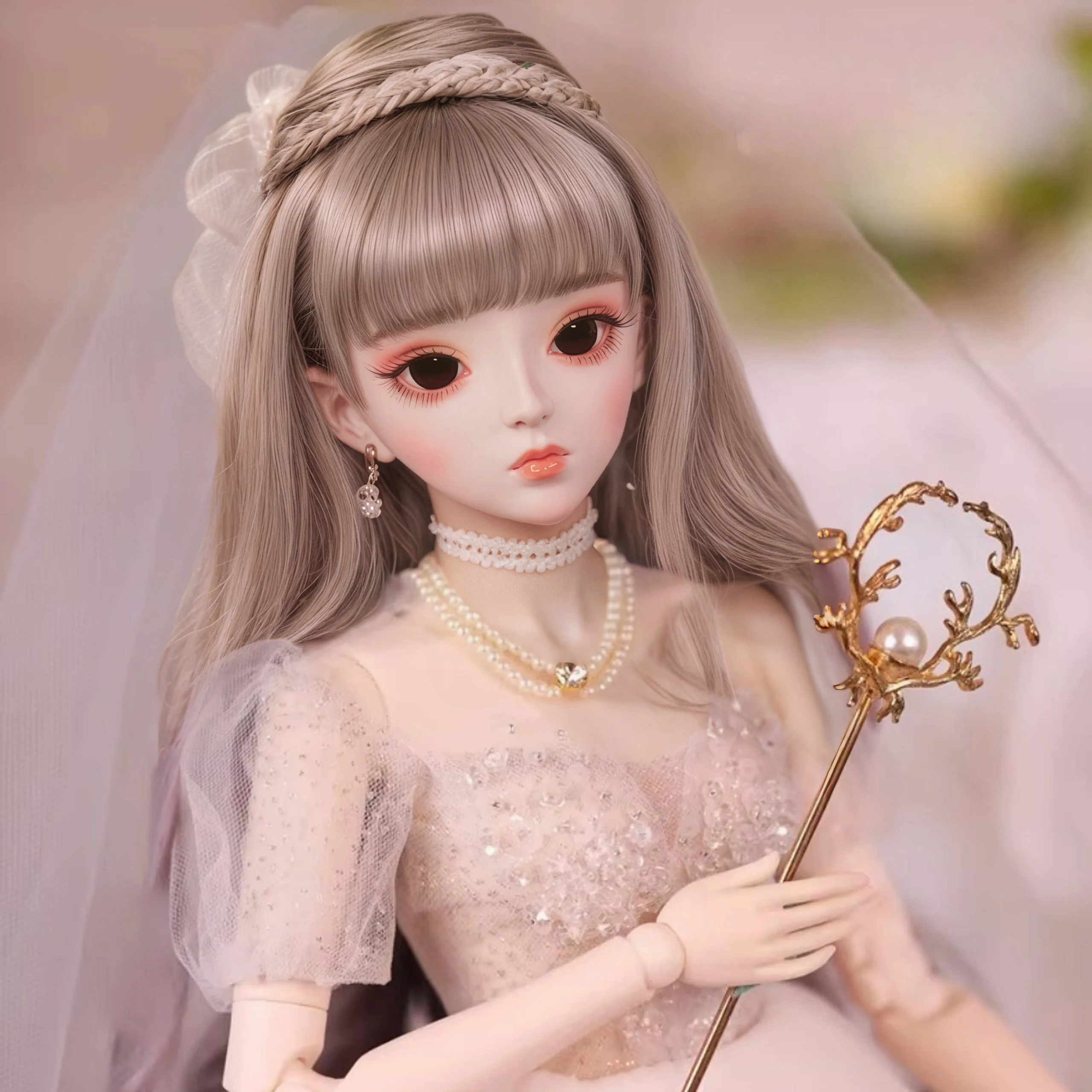 

1/3 scale dolls, doll complete set, children's playmate, surprise collection，random clothing, shoes and headgear accessories