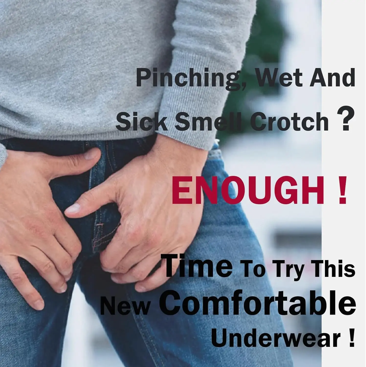 ZONBAILON Men's Thong Underwear G-Strings Silk Bikini Underwear Pouch Athletic Panties Pack M L XL 2XL