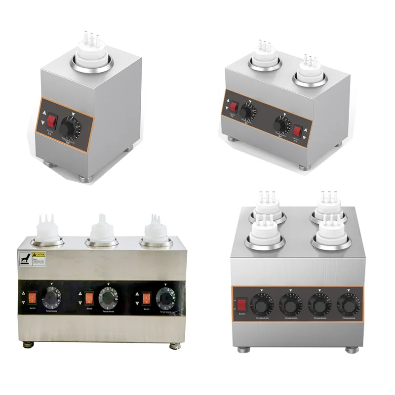 

Commercial Sauce Bottle Warmer for Chocolate, Cheese & Butter | 110V/220V Universal Heating Melting Machine