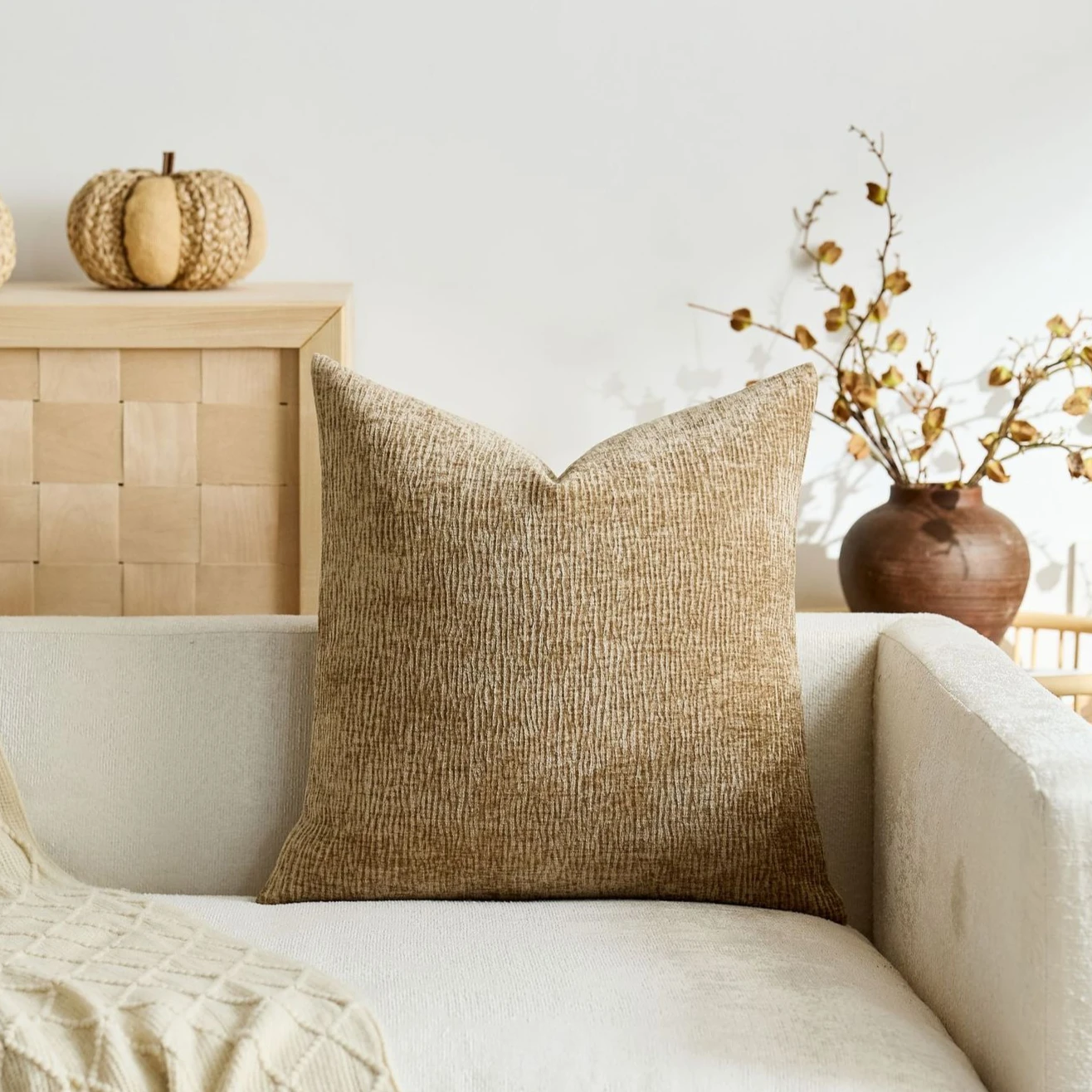 Strukturierter Plissierter Che – Textured Throw Natural Bewertung und Preis