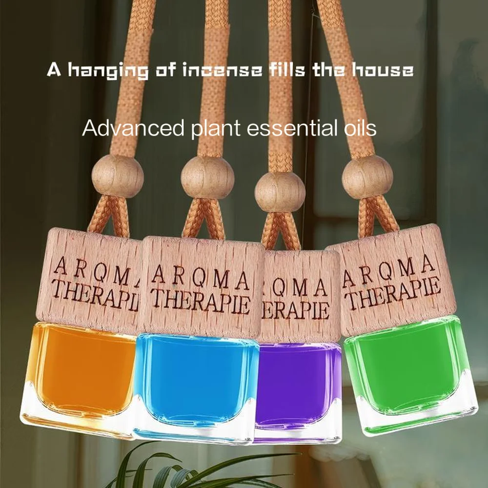 

Matarile Small bottle plant essential oil pendant cabinet bedroom aromatherapy diffuser car air freshener car decoration