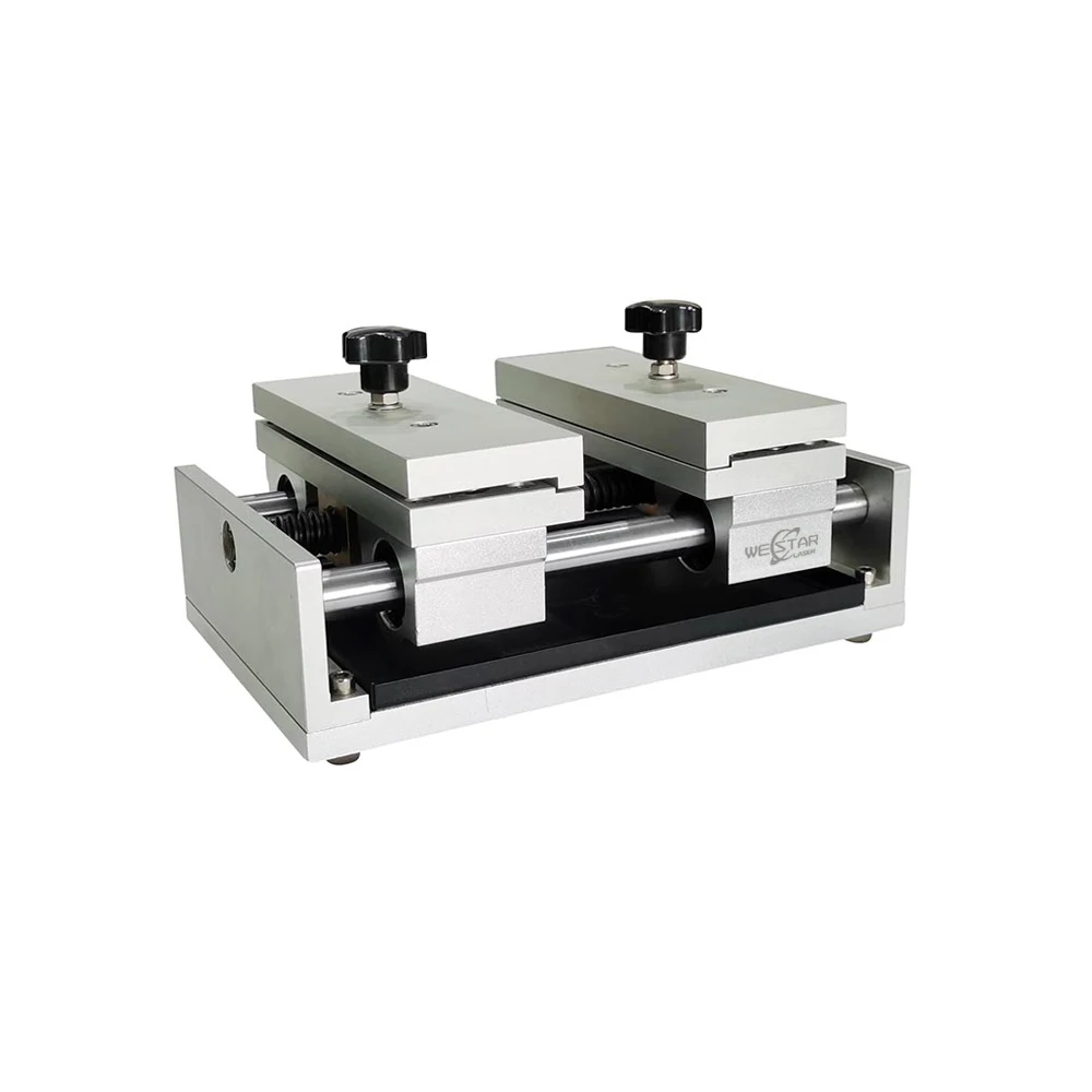 Metal Plate Holder Fixture Laser Marking Machine Worktable for Gold Silver Metal Card Cutting Fixure Table