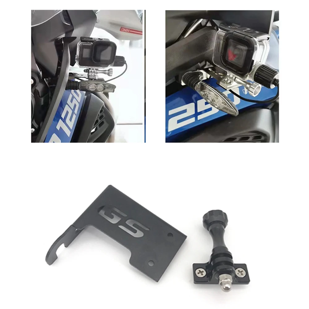 Fits for BMW R1250GS ADV R1200GS LC GS R1250 R1200 Adventure Motorcycle Go Pro Camera Bracket Front Left Dash Cam Mount Holder