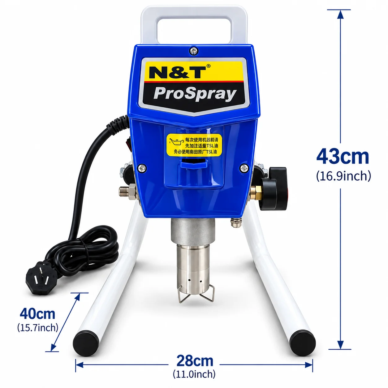 전문용 산업용 고압 전기 에어리스 스프레이 장비, 브러 - Airless Paint Sprayer 3000Psi 리뷰 및 가격