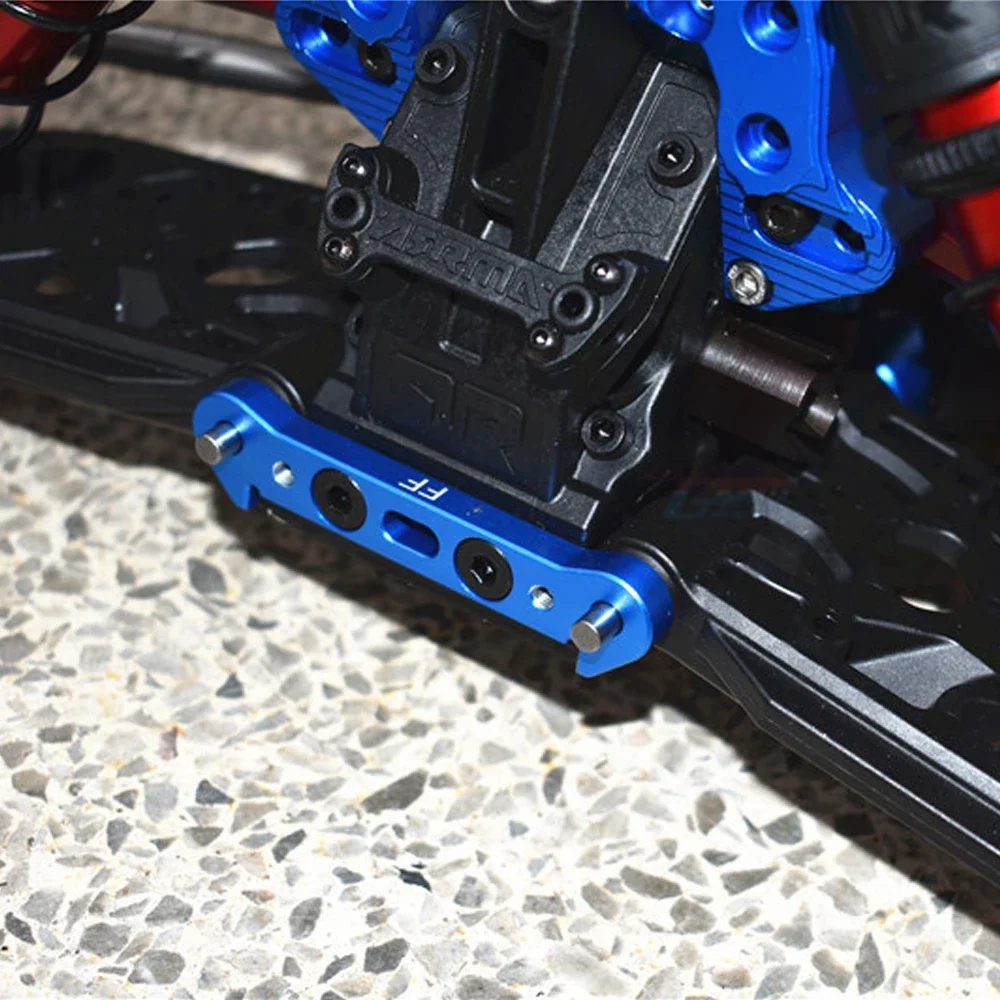 GPM Metalen Front Lower Suspension Arm Mount ARA330555 + ARA330556 voor ARRMA 1/5 KRATON OUTCAST EXB AVC V2 8S RC Auto Monster Truck