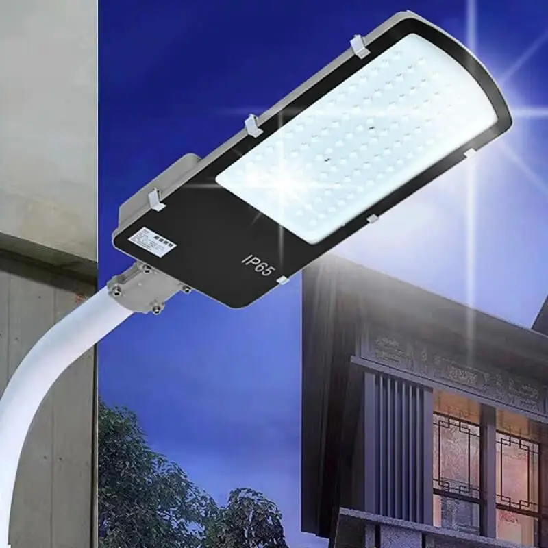 Farolas solares impermeables para exteriores, lámparas LED de alta potencia de 50W, 114 bombillas, superbrillantes, para patio y carretera, instaladas en la pared