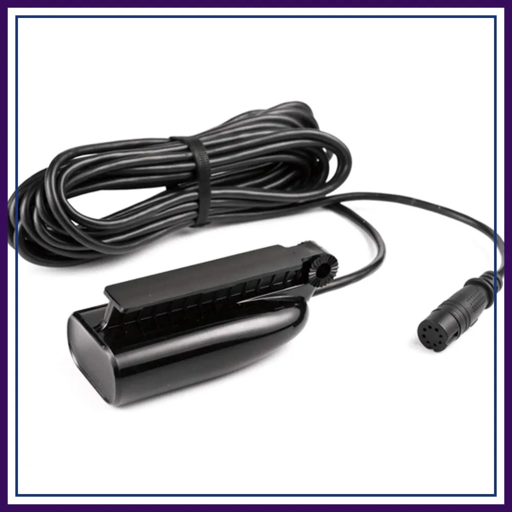 

Universal SplitShot Skimmer Transducer for HOOK2 Fish Finders, DownScan & CHIRP Sonar, Gray