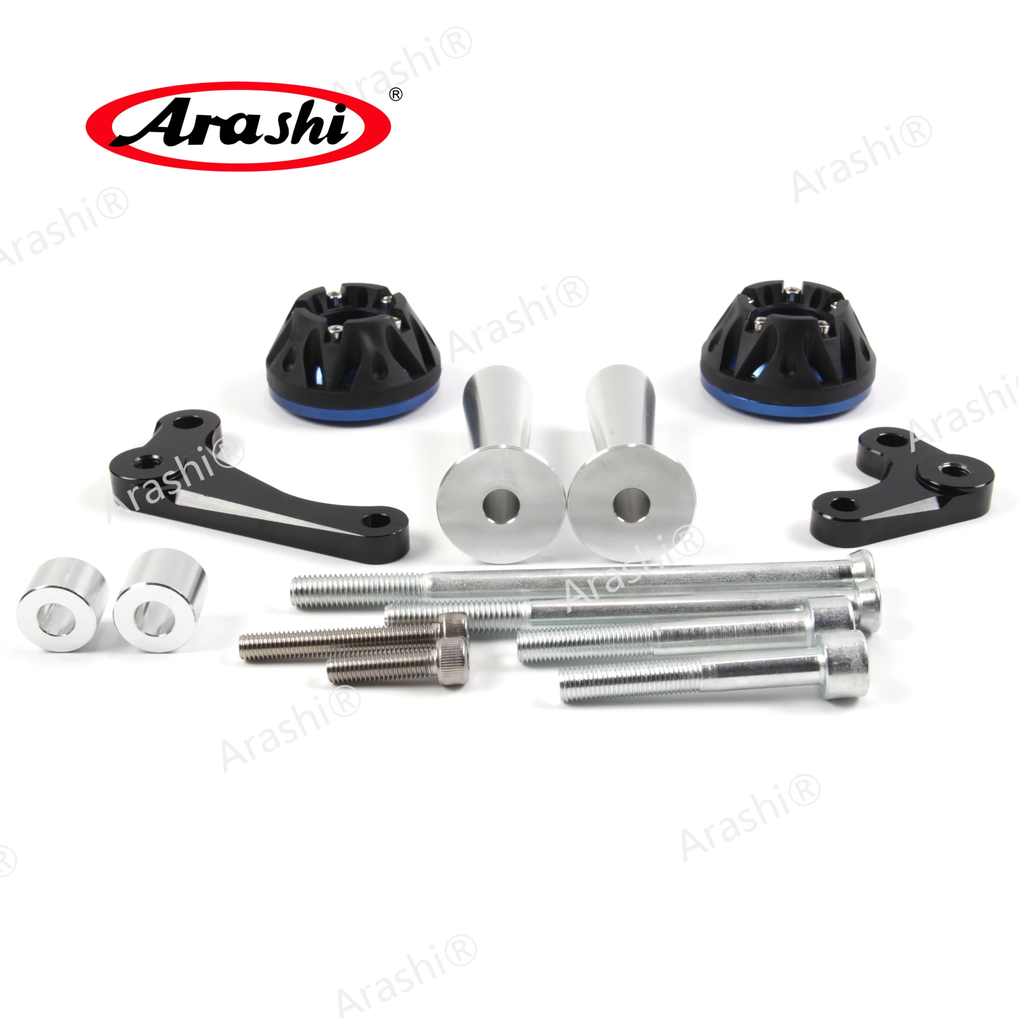 

ARASHI Engine Protector Cover For KAWASAKI ZX-14R ZX14R 2006 2007 2008 2009 2010 2011 2012 Slider Crash Stator Guard Pad 1 Set