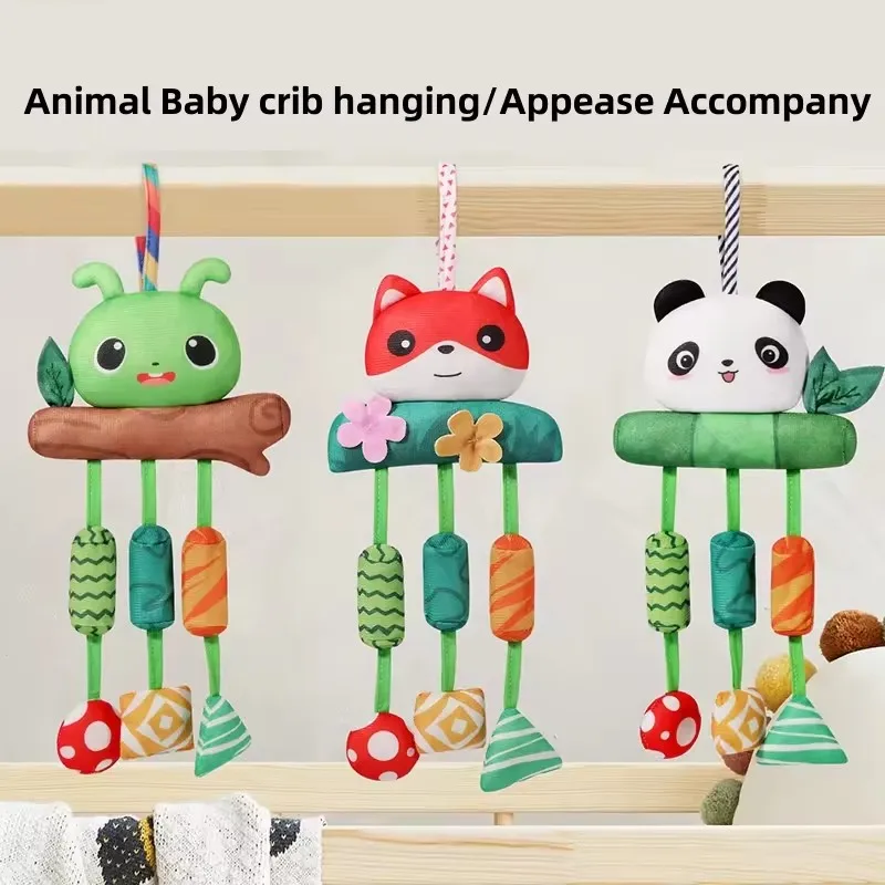 

Baby Soft Hanging Rattle Toys Bed Hanging Teething Rattle Toys Newborn Crib Bed Hanging Toy For Babies Development 0 12 Months