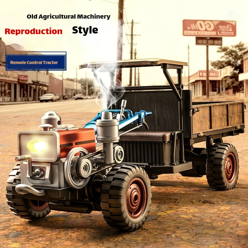 JJRC C8836 جرار محمول بتأثير الدخان - نموذج لعبة كهربائية 4WD RC #2