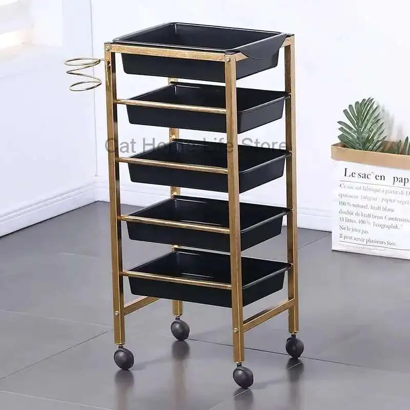 

Professional Furniture Beauty Salon Bar Trolley Cleaning Beautician Hairdresser Luxury Container Hairdressing Wheels Spa Medical