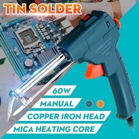 Super Feel Solder Gun 110/220V 60W US/EU Internal Heating Electric Soldering Iron Automatically Send Tin Gun Welding Repair Tool