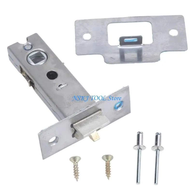 L8RC High Security 60mm Tubulars Mortice Latches Set Accessory for Interior Door in Homes and Hotel Daily Casual Use