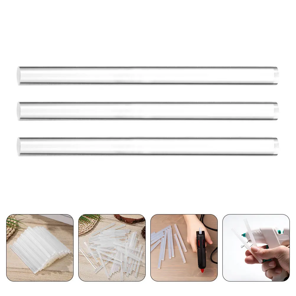 

150pcs Hot Melt Glue Sticks Clear Thermoplastic Resin Adhesive For Diy Crafts Repair Handicrafts Making Glue Rod Crafting Tools
