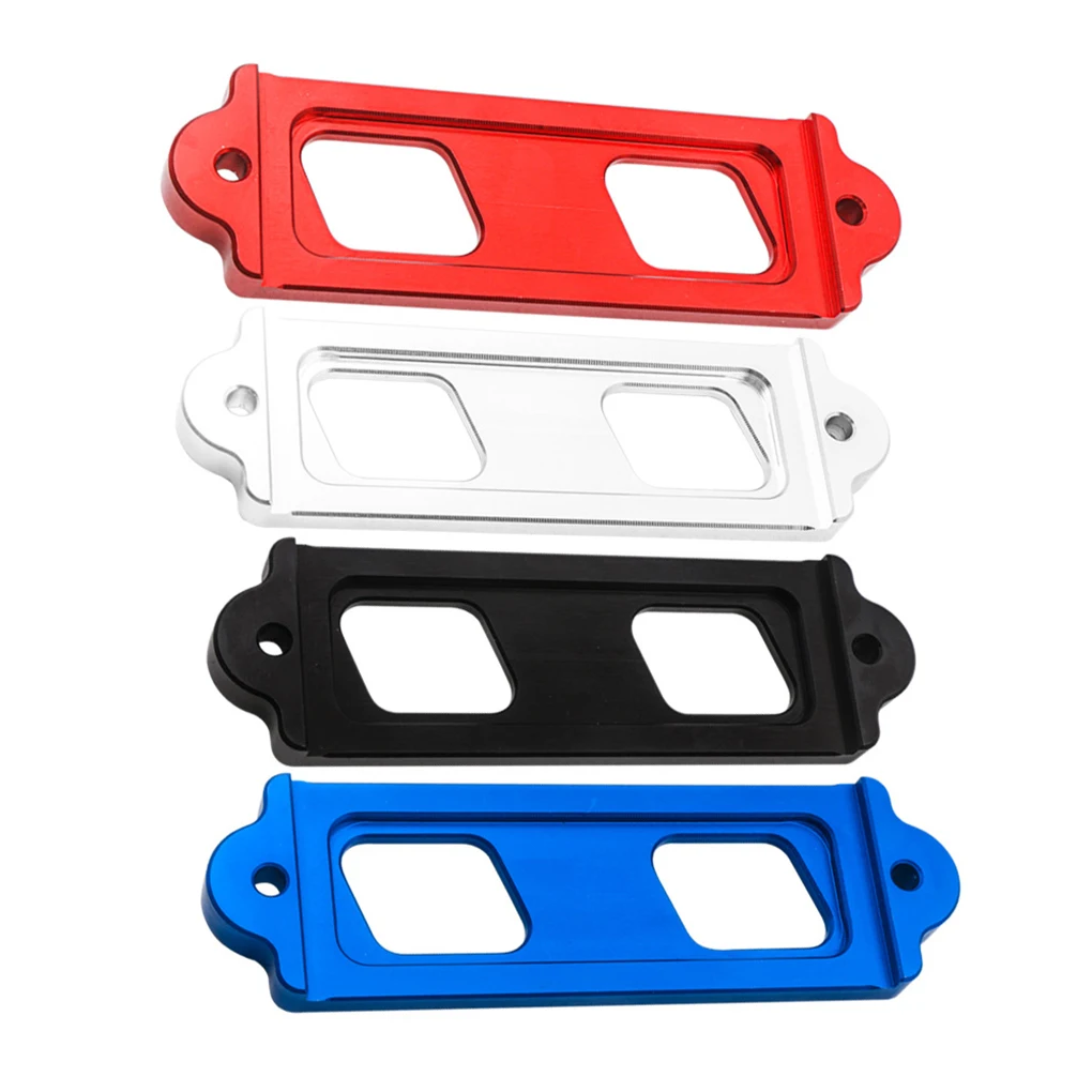 Battery Down Tie Car Fasten Holder Bracket Accessory Aluminum Tray
