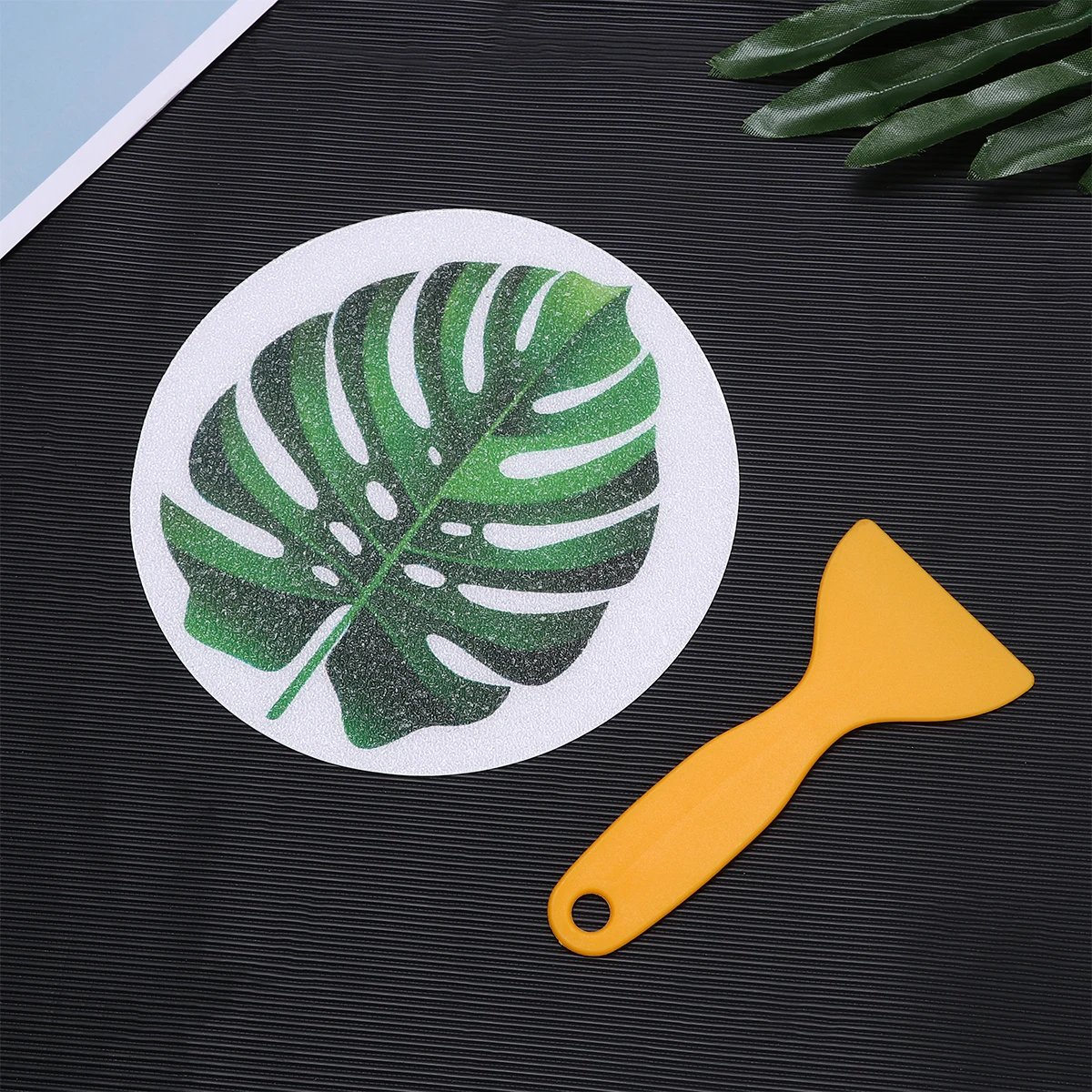 

8pcs Anti Slip Bath Mat Stickers Cartoon Design Non Slip Bathtub Decals Kids Safety Bathroom Kitchen Tile Stair Nosings