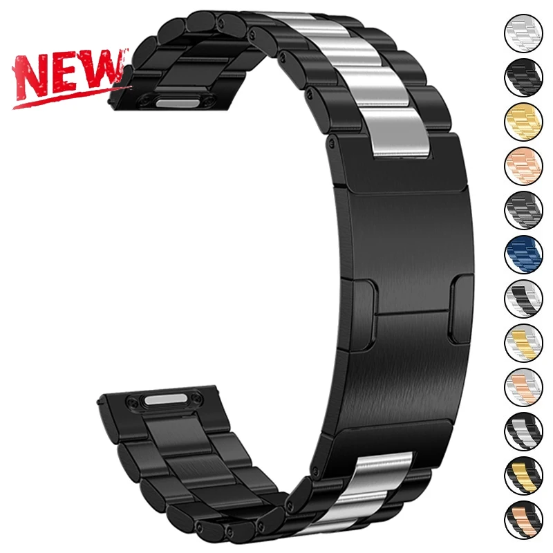 Edelstahl-Armband für Huawei Watch GT6 6Pro GT5 5Pro GT4 3Pro 46mm Metall-Armband 22mm für Huawei GT Runner/Ultimate 2 Armband