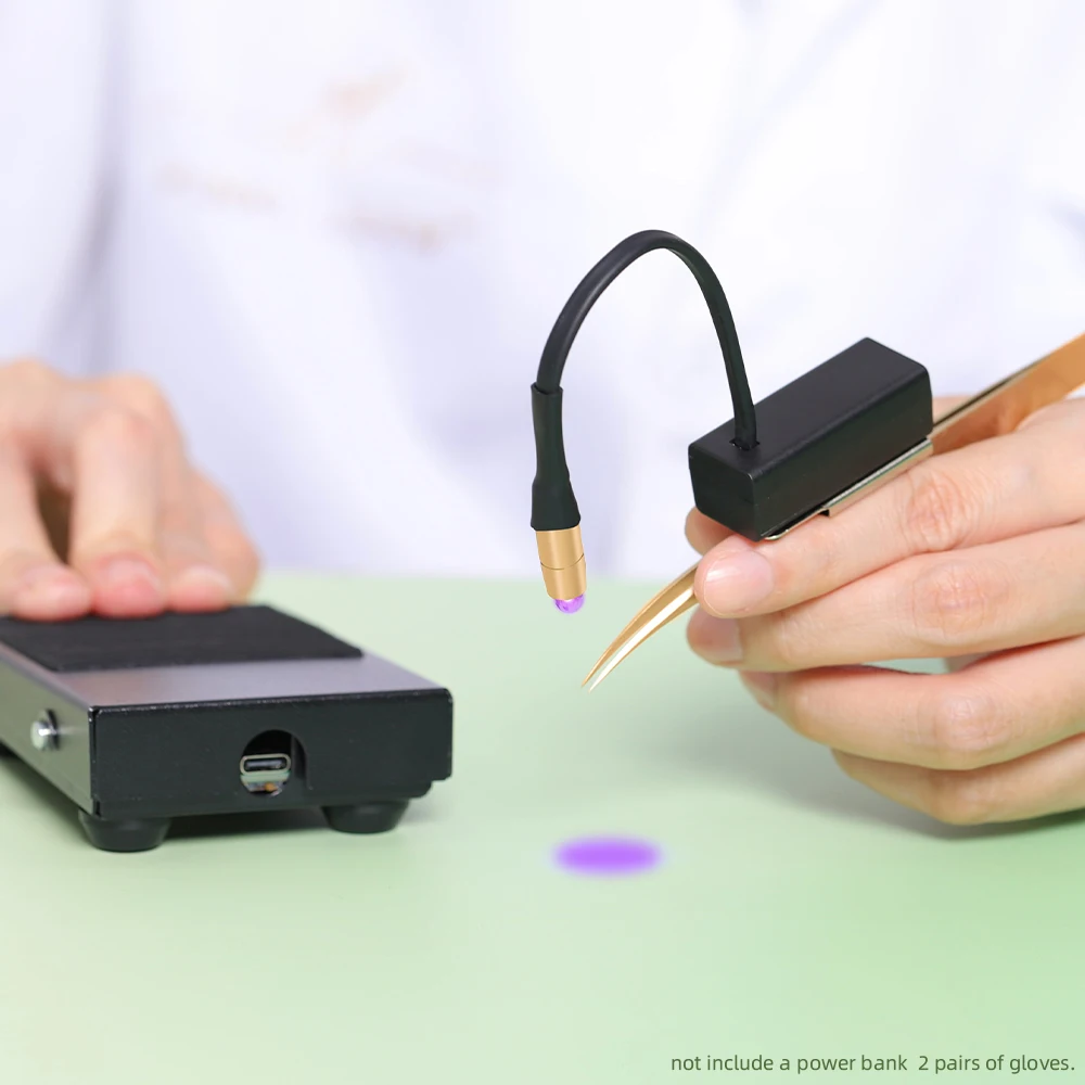 Pinky Leem Nuova vendita calda Lampada per ciglia UV regolabile Estensioni per ciglia ad asciugatura rapida Essiccatore per colla con luce a LED Salone di bellezza