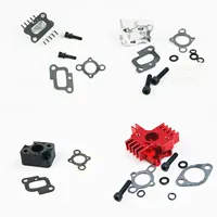 Alloy Intake Manifold For 26 29 30.5 32 36cc 45CC Engine Motor Rovan HPI Rofun Baja 5B 5T Buggy Truck 1/5