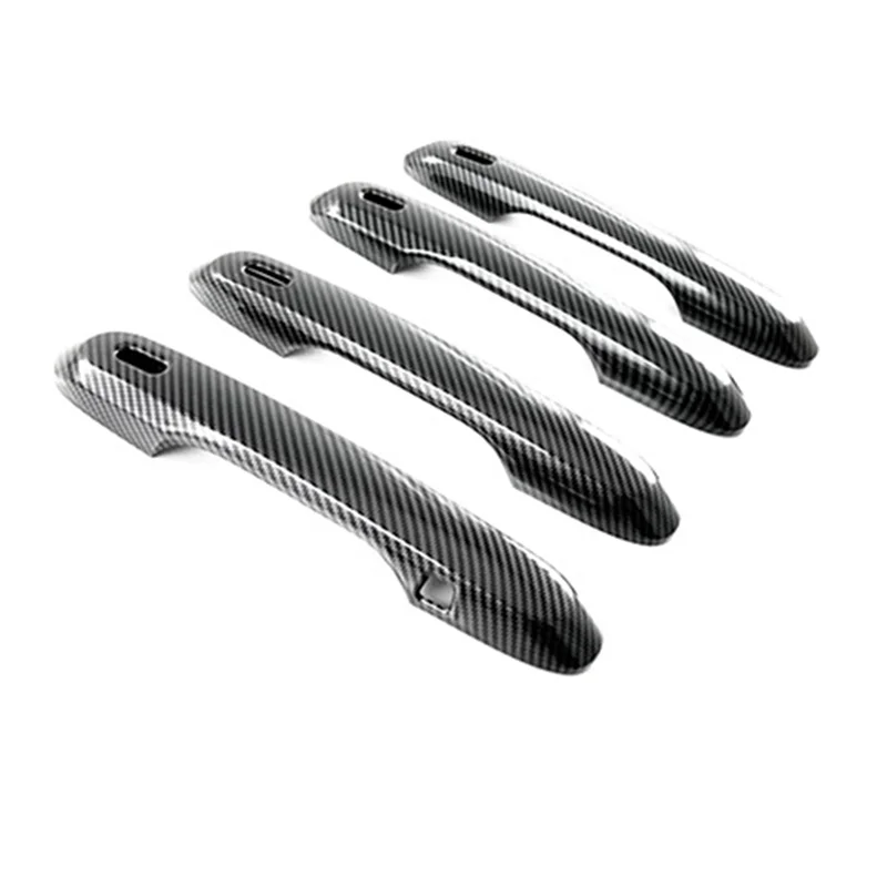 

Carbon Fiber Exterior Door Handle Cover&Door Bowl Car Sticker Outside Accessories Trims For Lexus 350 RX350H 500 2023+-A61E