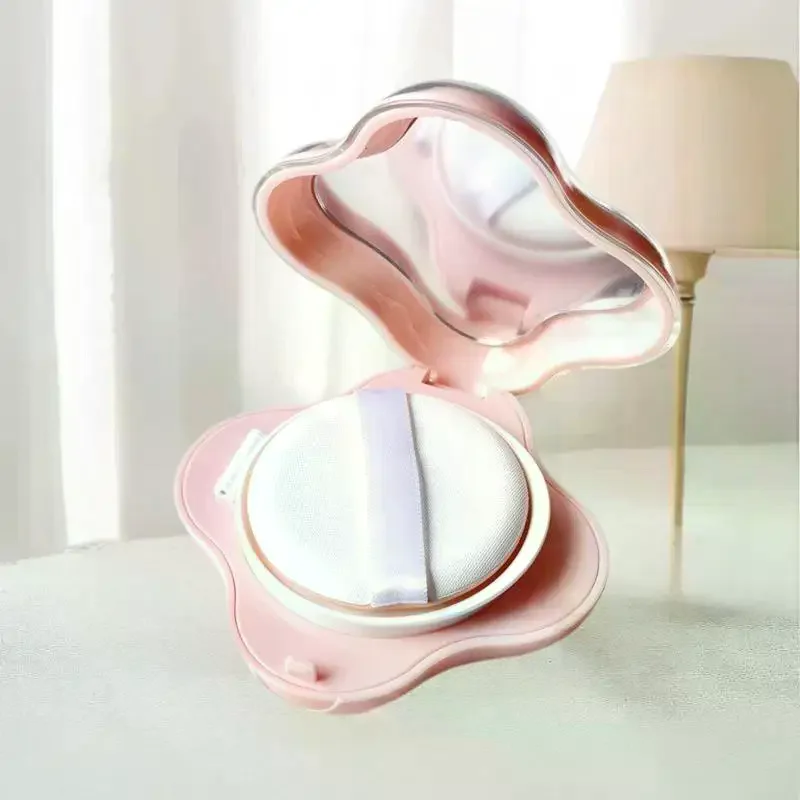 15g Empty Flip Cushion Box Powder Box Portable Cosmetic Makeup Case BB Cream /Foundation/ Blusher Container With Mirror